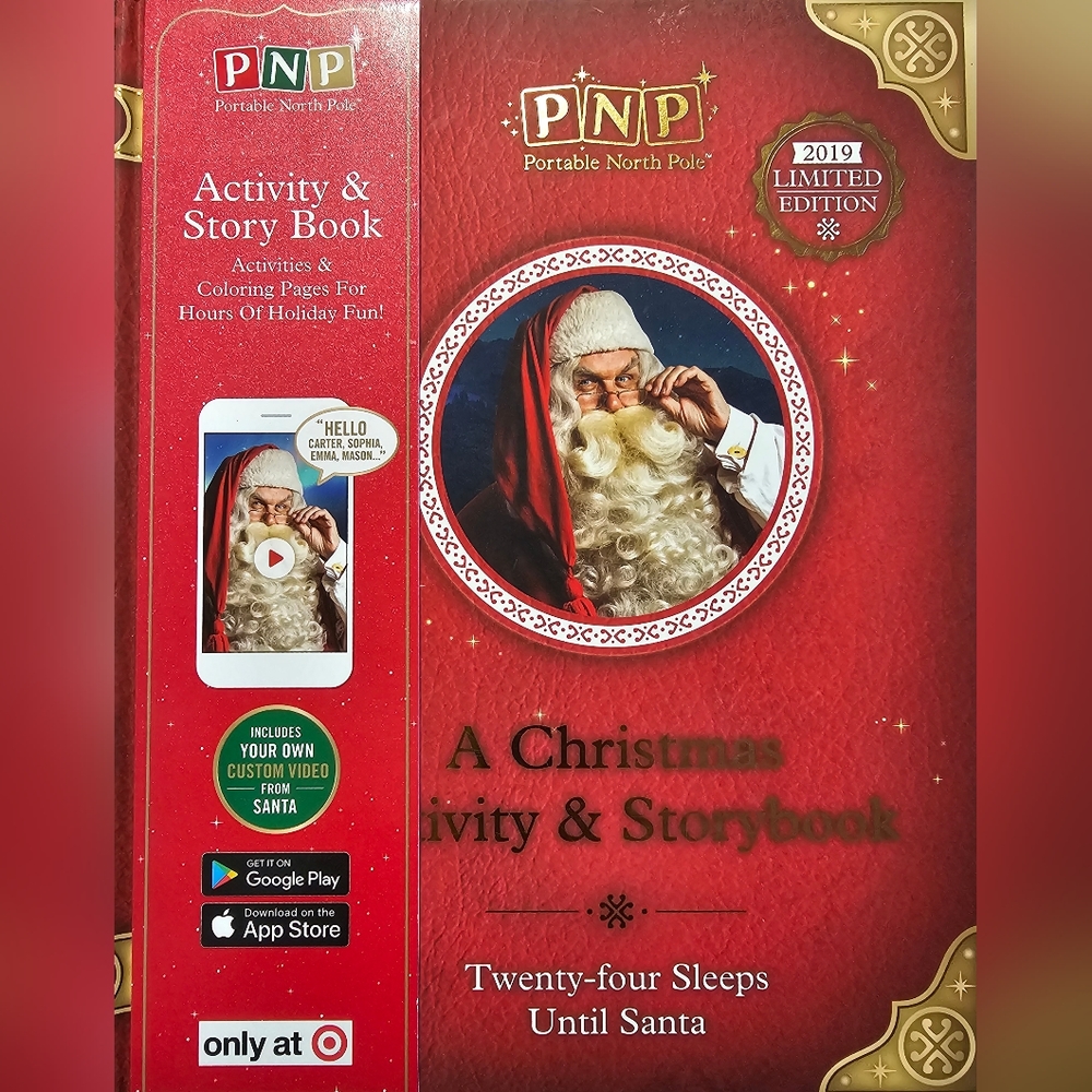 NWT PERSONAL CHRISTMAS STORIES & ACTIVITY BOOK